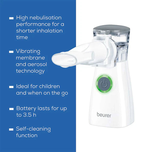 Beurer IH 57 Rechargeable Nebuliser Portable Design